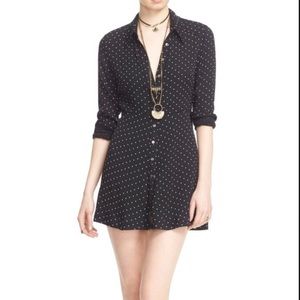 Free People Polka Dot Mini Dress
